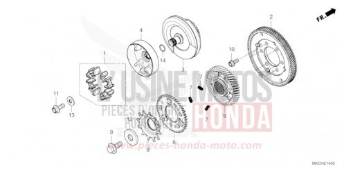 PRIMAIRE A ENGRENAGE GL1800M de 2021